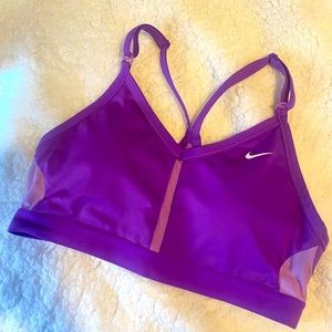 Nike Purple Indy Sports Bra